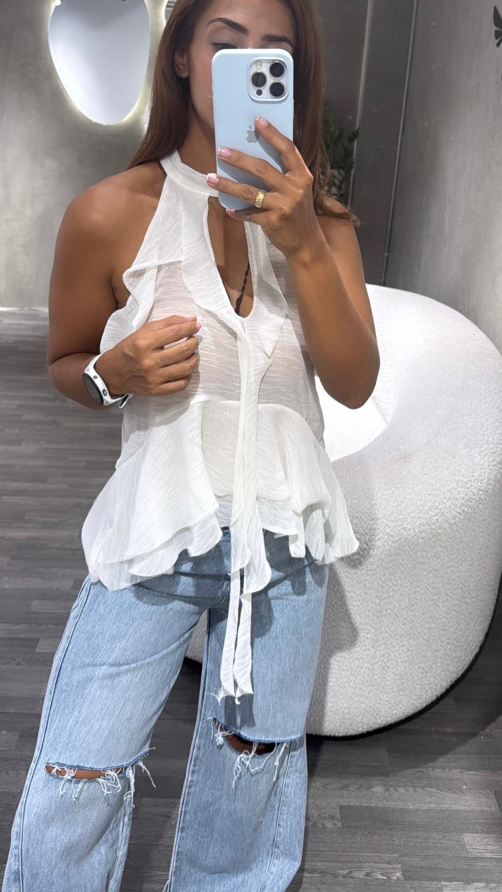 Blusa chifon