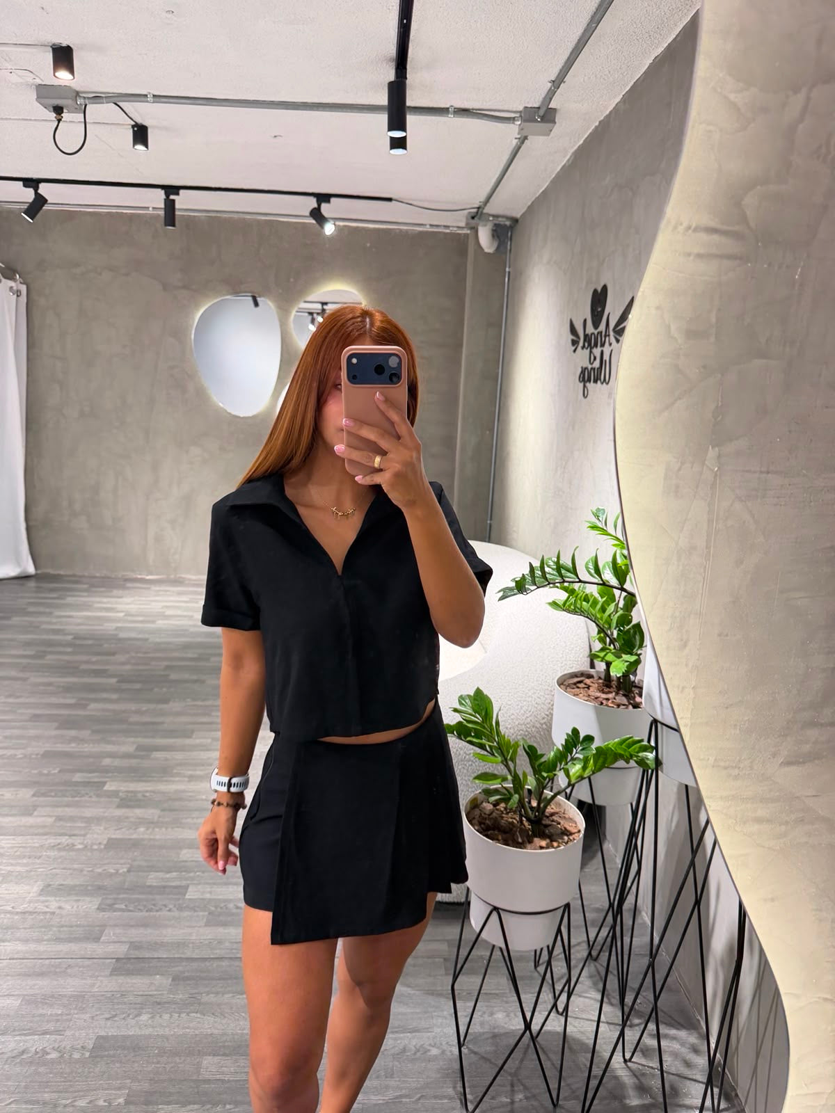 Set falda short mikonos