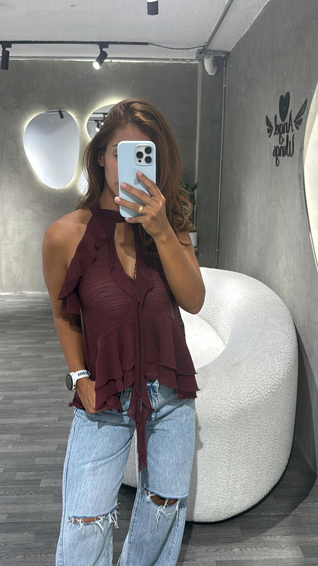 Blusa chifon